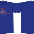 T-shirt niebieski